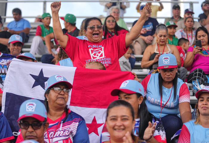 Fans at the Little League World Series root for Panama, one of the four new expansion regions this year.